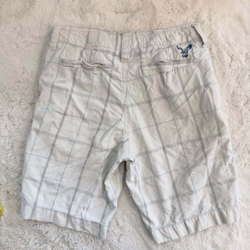 American Eagle Outfitters Live Your Life Plaid Cotton Shorts Size 29
